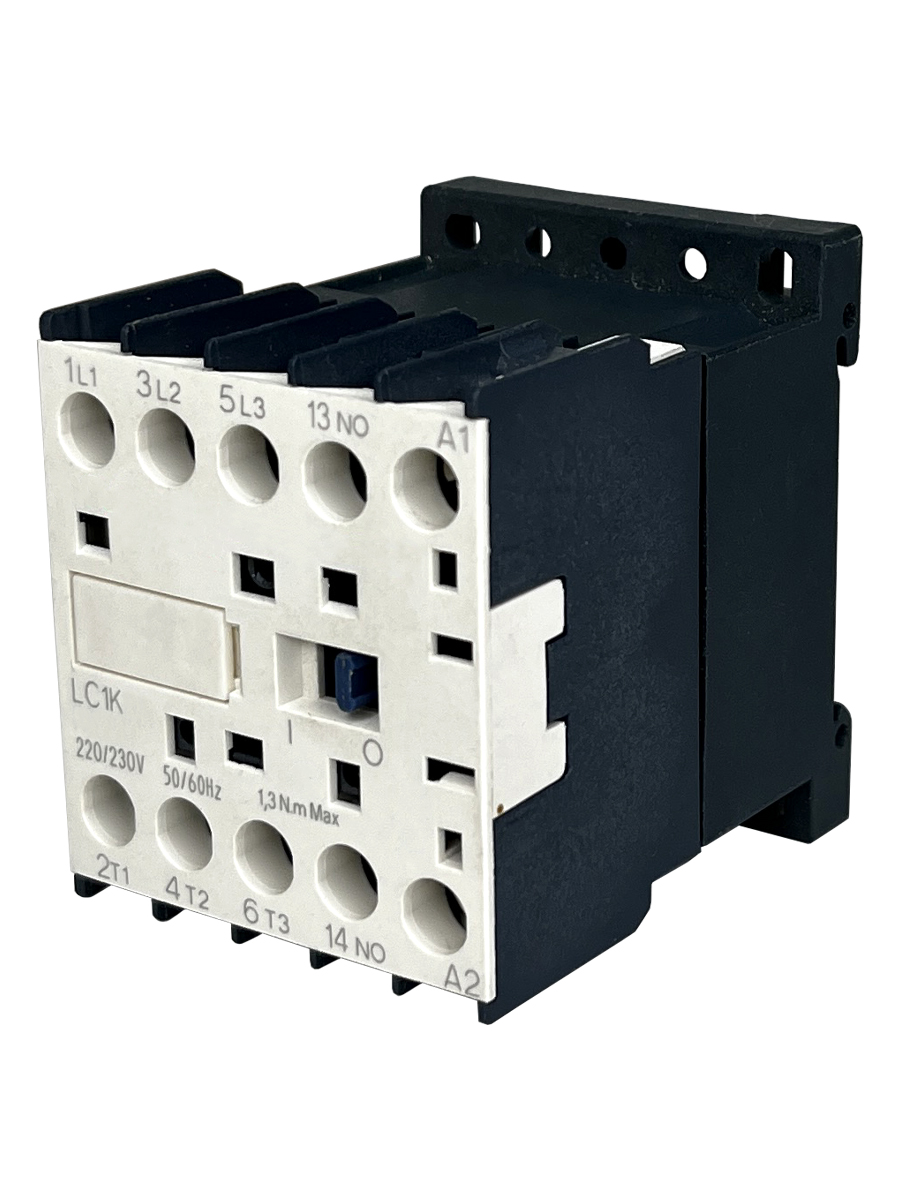 LC1K0610F7, 3Р, 6А, 1НО, 110В/50/60Гц, винтовой зажим, контактор  электромагнитный  (ЭТ)