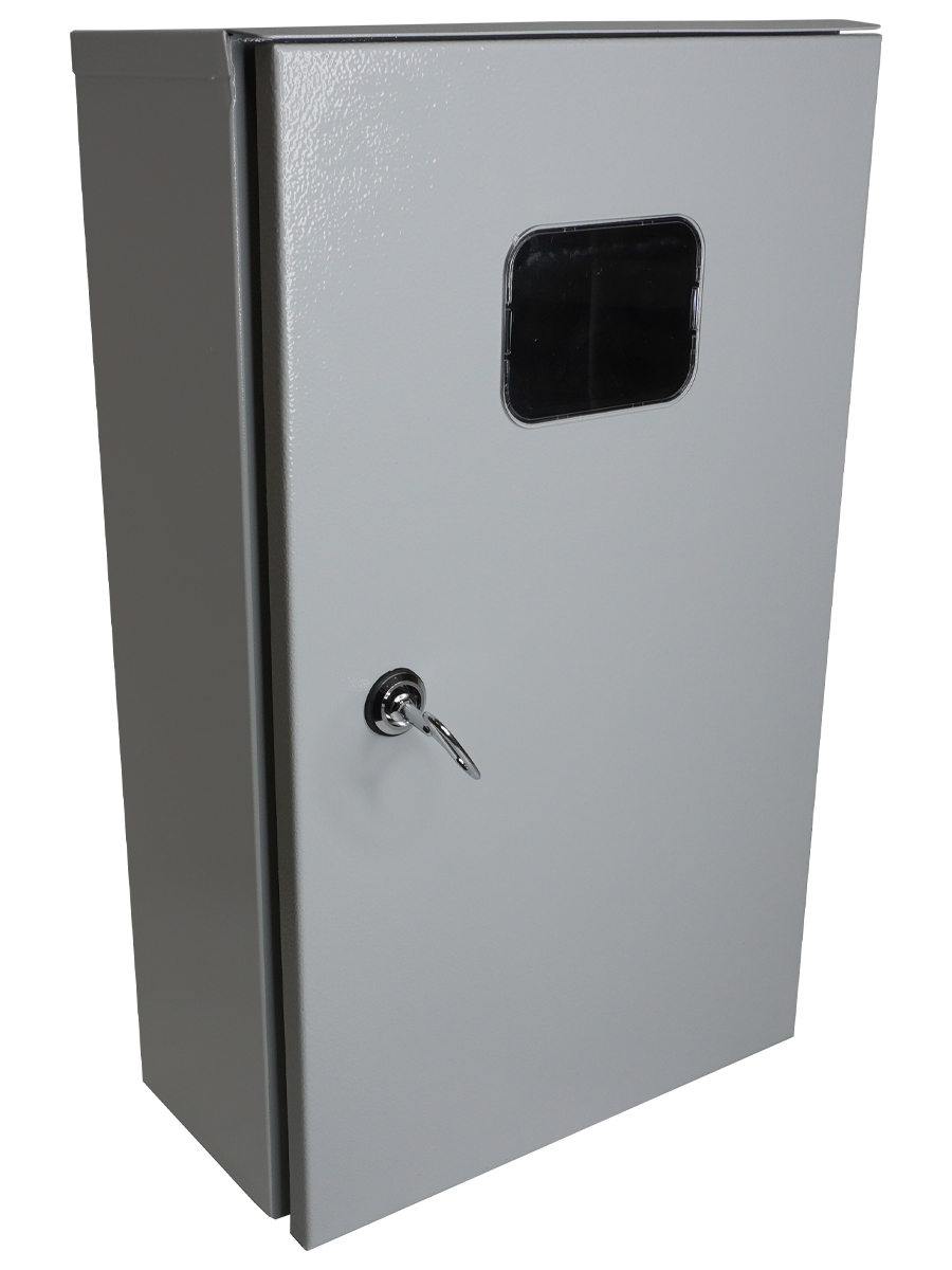 ЩУ-3 У2 IP54 500х300х155, скоба, для трёхфазного счетчика, щит распределительно-учётный навесной  (ЭТ)