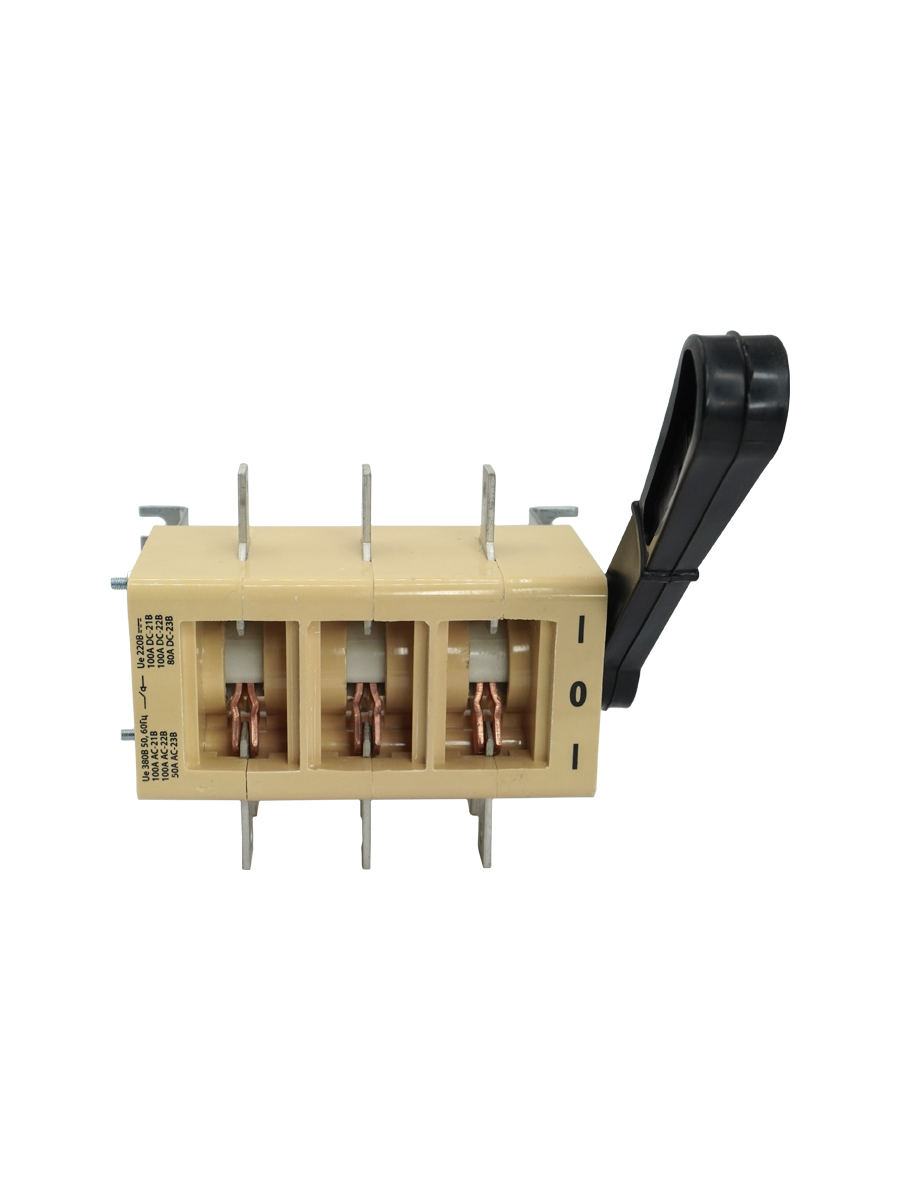 ВР32-31 А 70220-00 УХЛ3, 100А, несъёмная боковая рукоятка, 3-х полюсный на два направления, IP00, выключатель-разъединитель  (ЭТ)