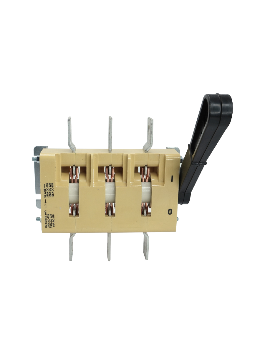ВР32-35 А 30220-00 УХЛ3, 250А, несъёмная боковая рукоятка, 3-х полюсный на одно направление, IP00, выключатель-разъединитель  (ЭТ)